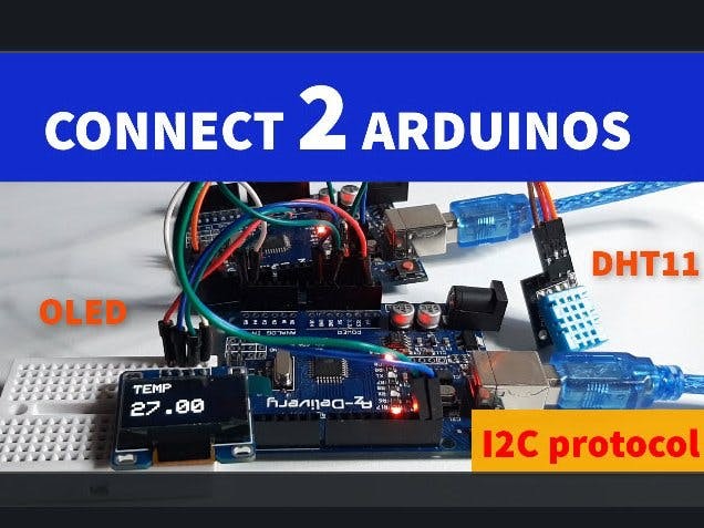 Connect Two Arduinos Using I2c Communication 2314