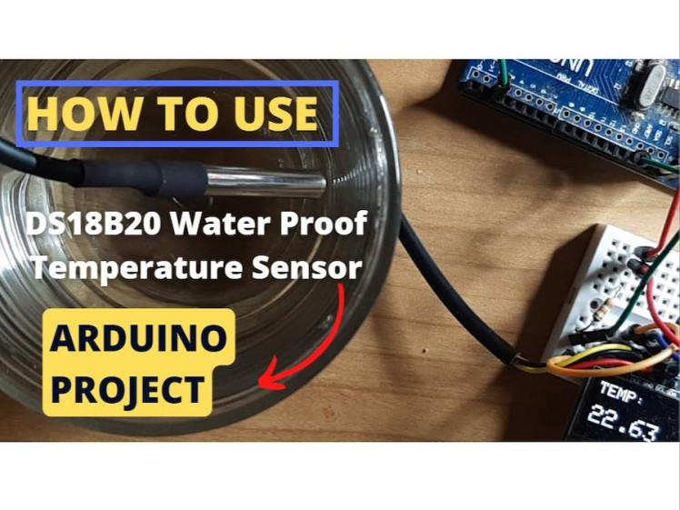 Waterproof DS18B20 Digital Temperature Sensor for Arduino - DFRobot