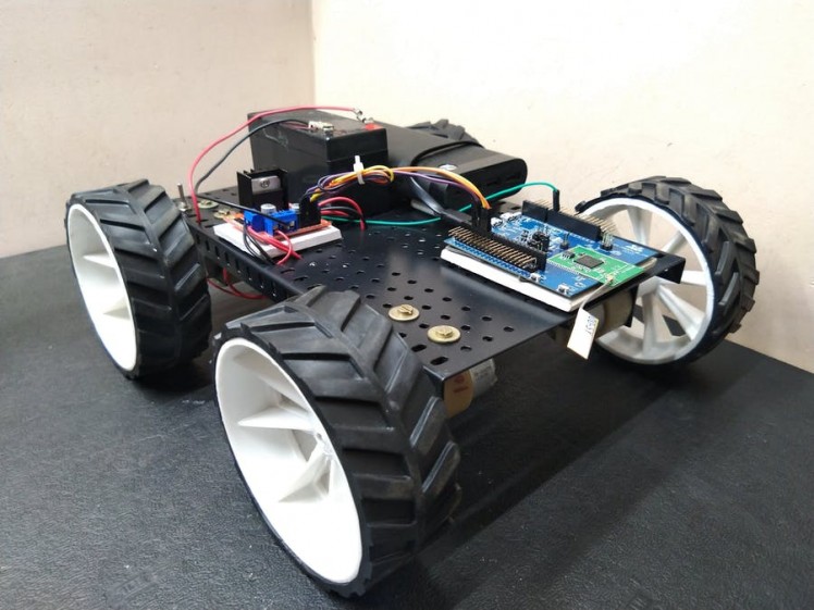 Ble Robot Car Using Realtek Ameba Rtl8722dm (amb21) Board
